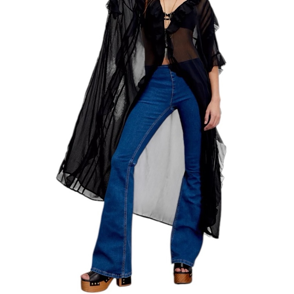 Free People | Penny Pull-On Flare Jeans